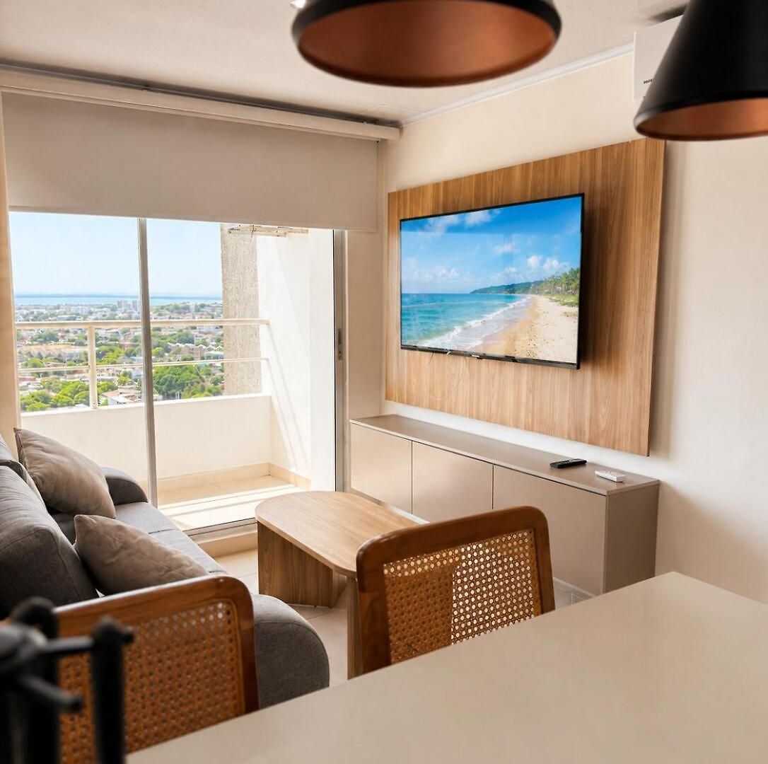 Coastal Blush, Sea View, Terrace & Pool Cartagena