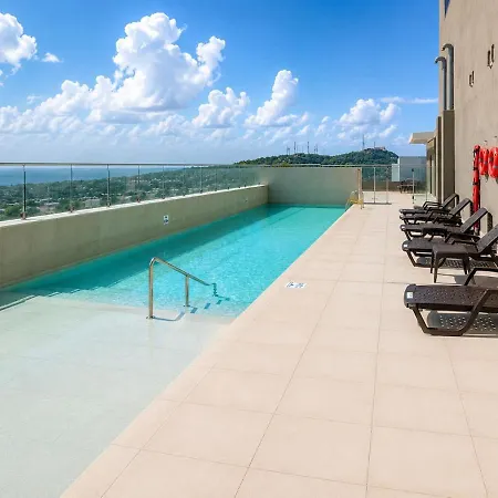 Coastal Blush, Sea View, Terrace & Pool Apartamento *