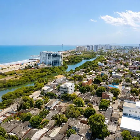 Coastal Blush, Sea View, Terrace & Pool Apartamento Cartagena