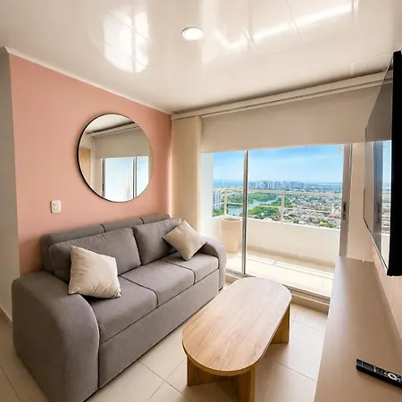 Coastal Blush, Sea View, Terrace & Pool Apartamento